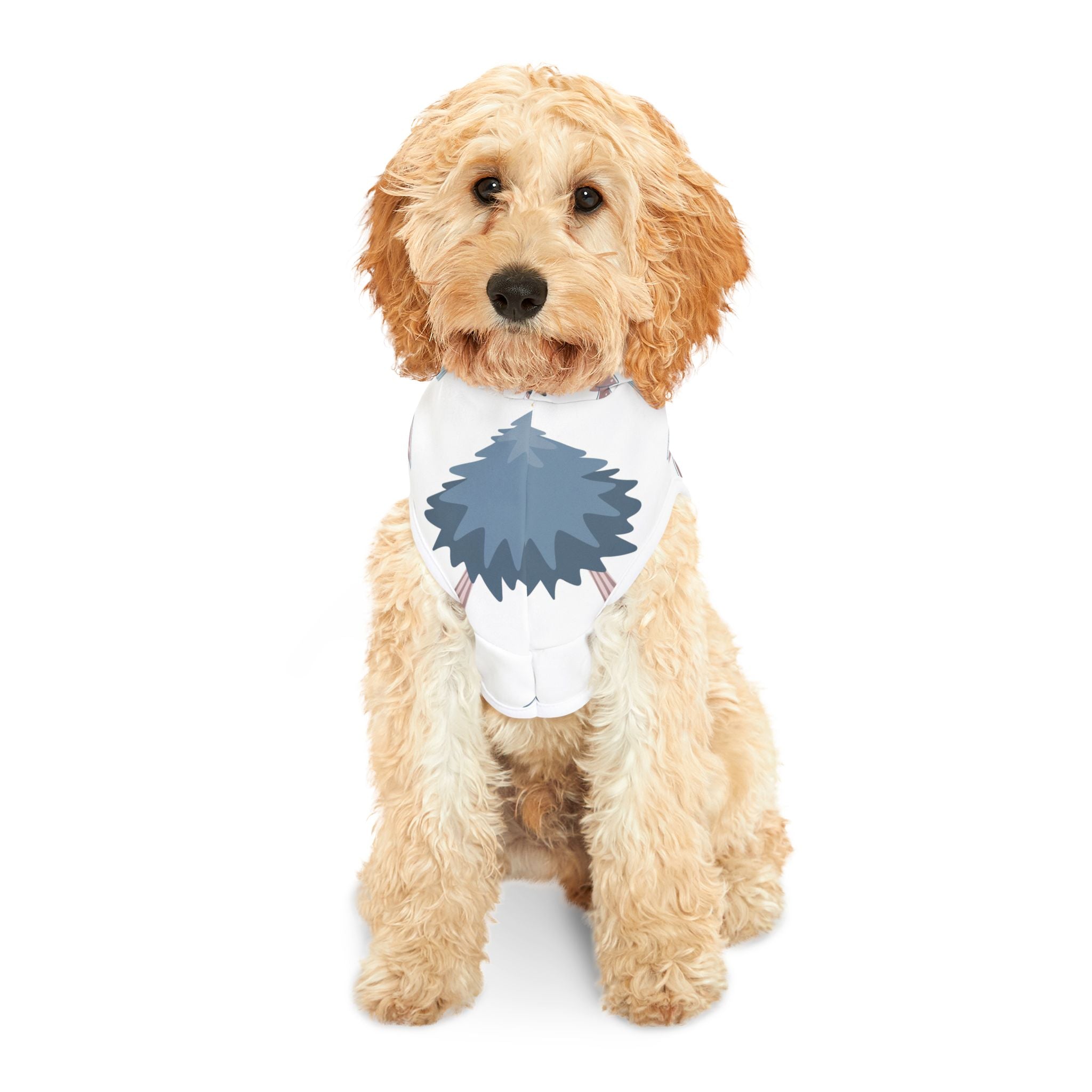 Tree pattern Dog Hoodie