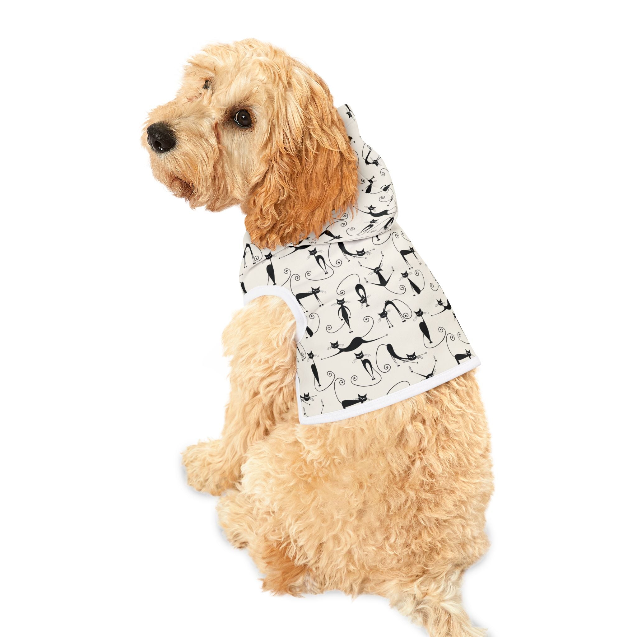 Cat pattern Dog Hoodie