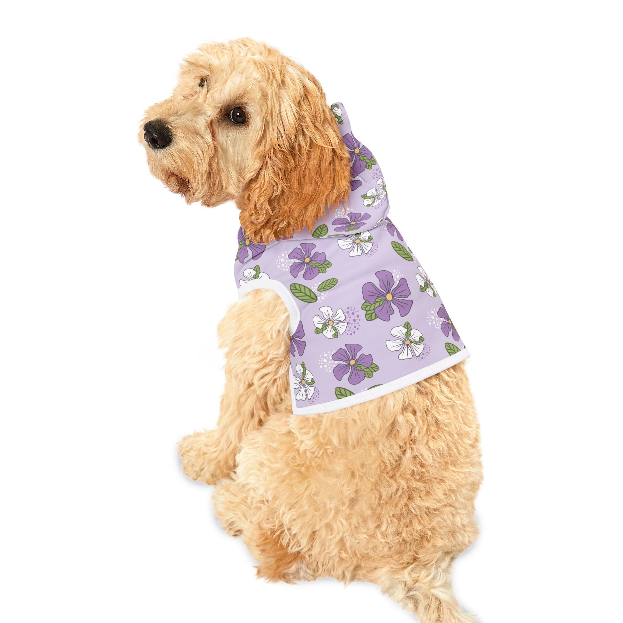 Purple Dog Hoodie