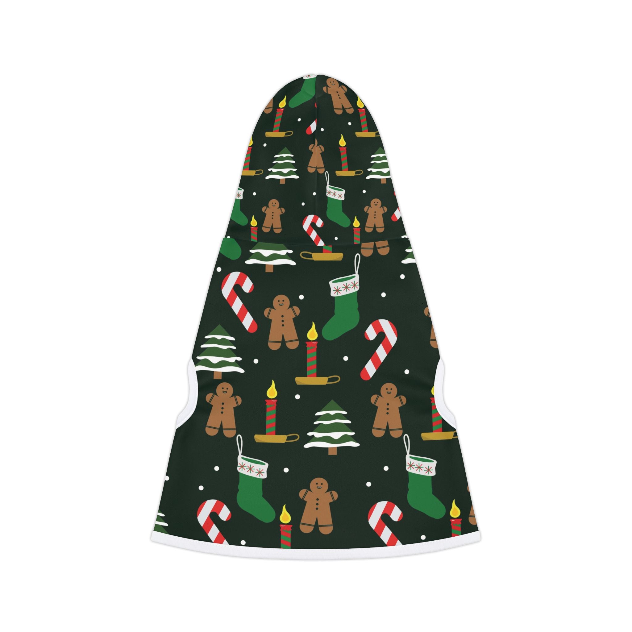 Candy cane pattern Dog/Cat Hoodie